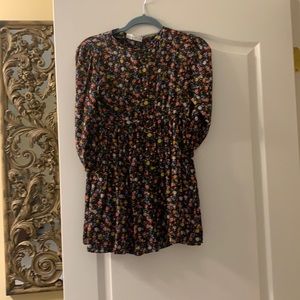 Cute formal flower print dress